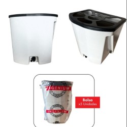 CALEFON PVC20L C/RES ALUMINIO